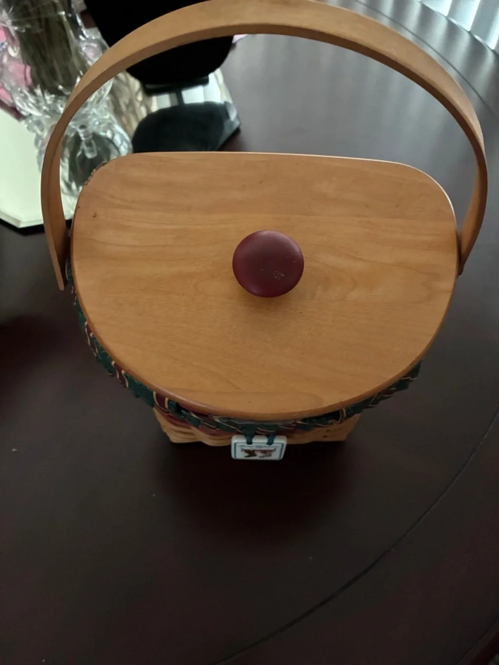 Longaberger Natural Wood Basket Christmas Collection